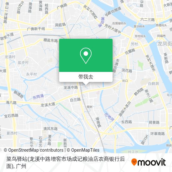 菜鸟驿站(龙溪中路增窖市场成记粮油店农商银行后面)地图