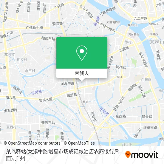菜鸟驿站(龙溪中路增窖市场成记粮油店农商银行后面)地图