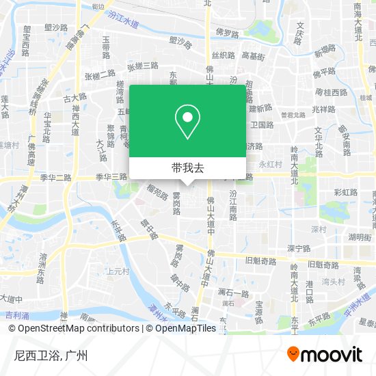 尼西卫浴地图