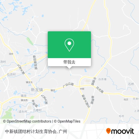 中新镇团结村计划生育协会地图