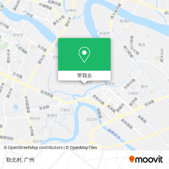 勒北村地图