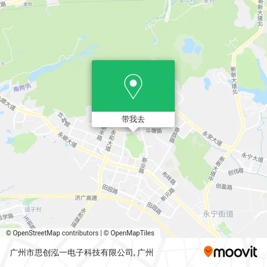 广州市思创泓一电子科技有限公司地图