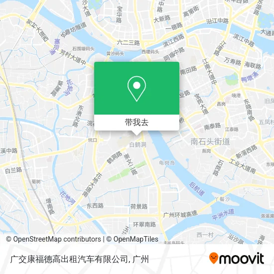 广交康福德高出租汽车有限公司地图