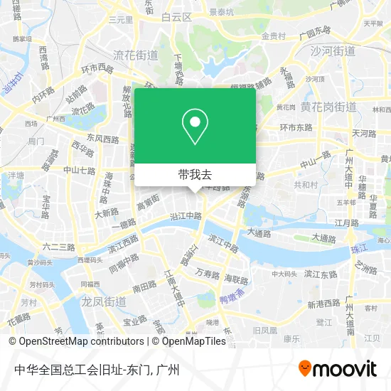中华全国总工会旧址-东门地图