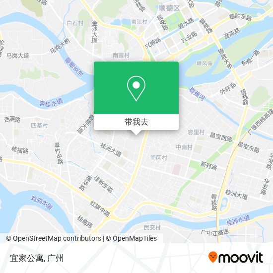 宜家公寓地图