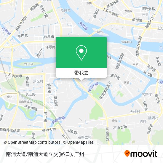 南浦大道/南浦大道立交(路口)地图