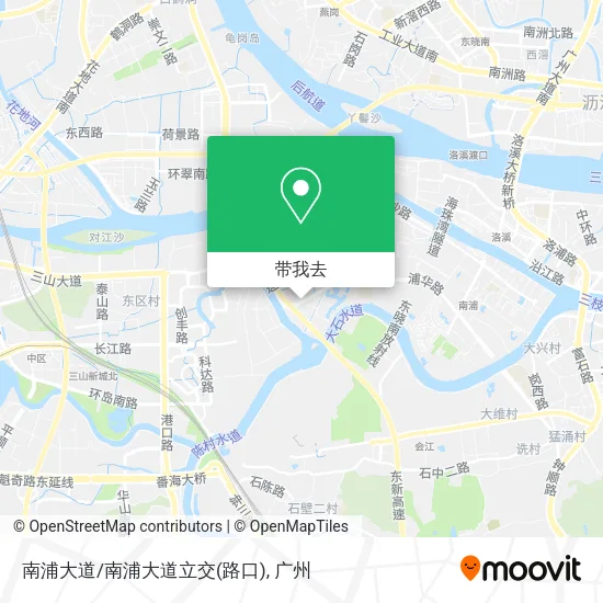 南浦大道/南浦大道立交(路口)地图