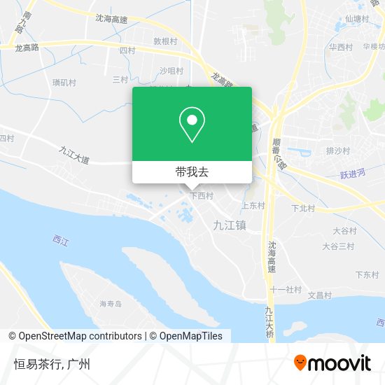 恒易茶行地图