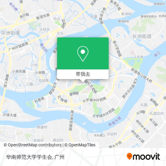 华南师范大学学生会地图