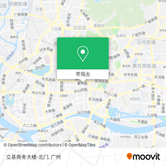 立基商务大楼-北门地图