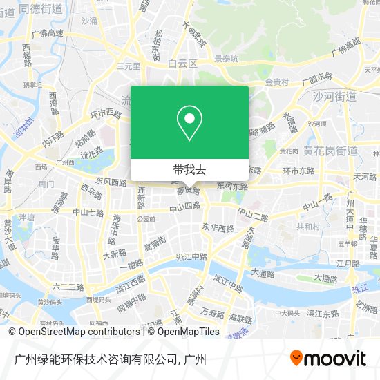 广州绿能环保技术咨询有限公司地图