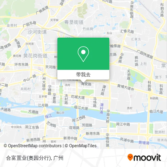 合富置业(奥园分行)地图