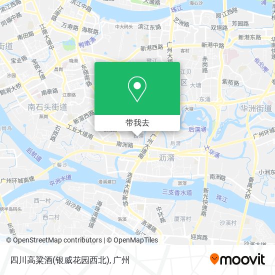 四川高粱酒(银威花园西北)地图