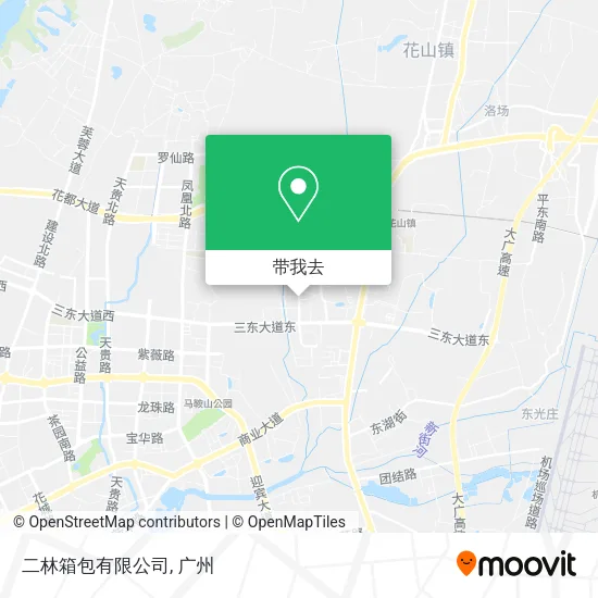 二林箱包有限公司地图