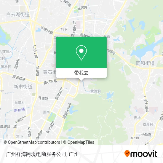 广州祥海跨境电商服务公司地图