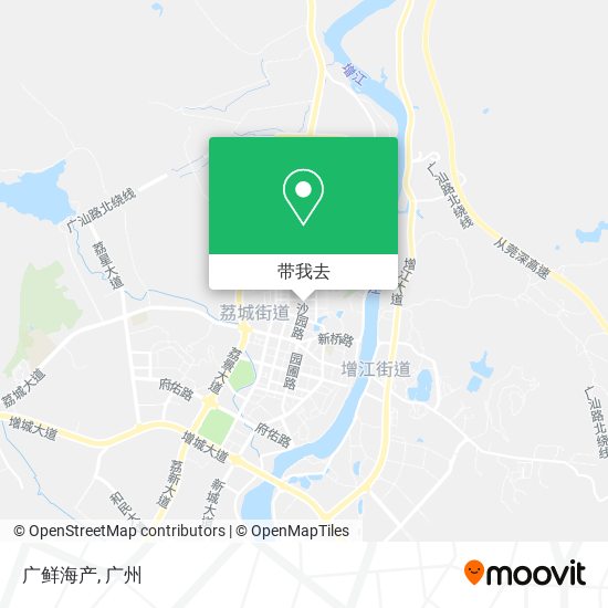 广鲜海产地图
