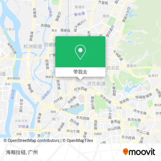 海顺拉链地图