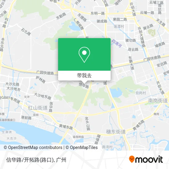 信华路/开拓路(路口)地图