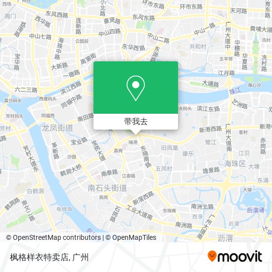 枫格样衣特卖店地图