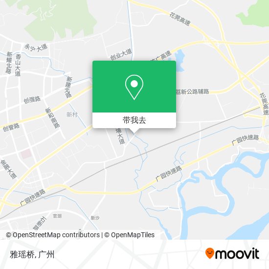 雅瑶桥地图