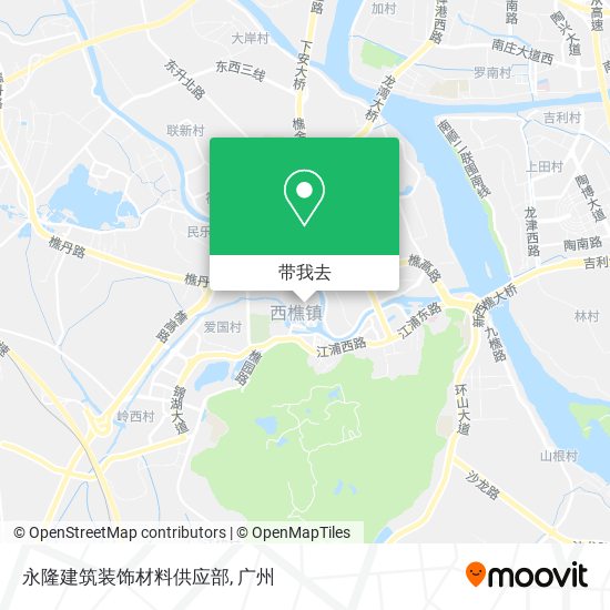 永隆建筑装饰材料供应部地图