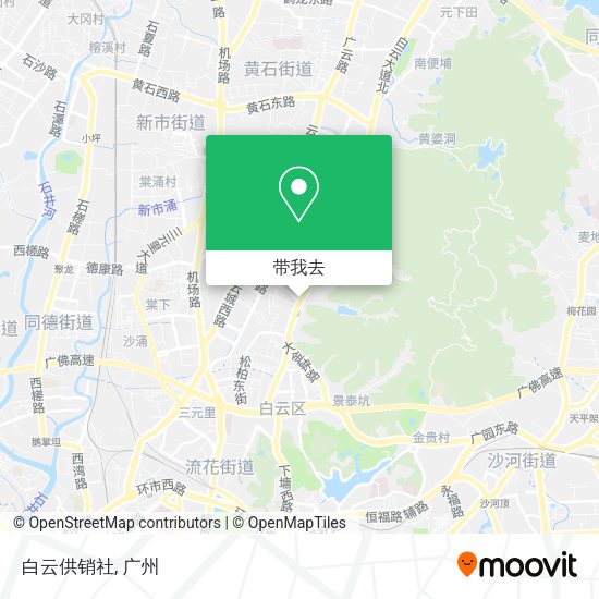 白云供销社地图