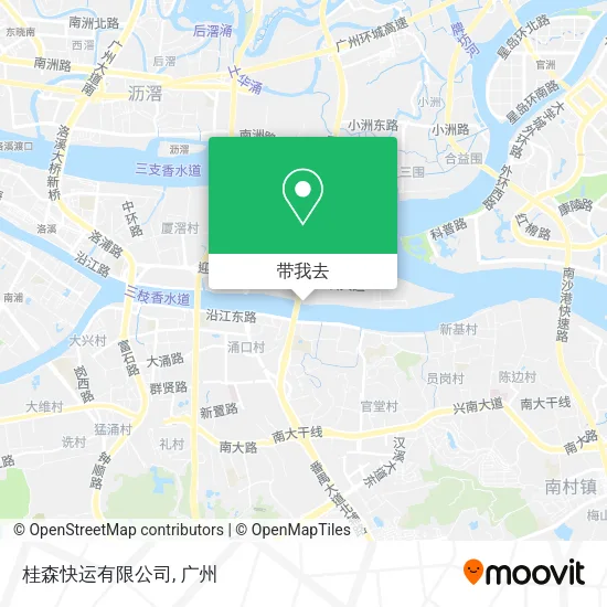 桂森快运有限公司地图