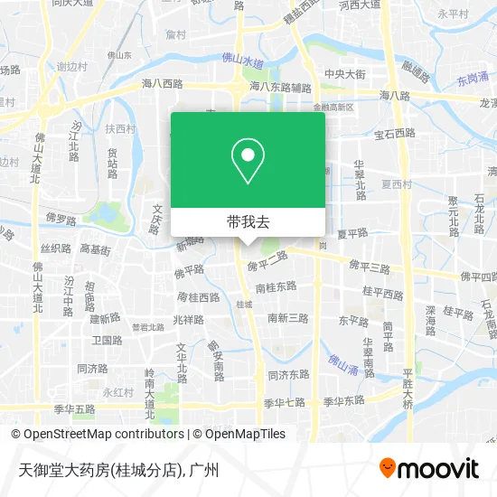 天御堂大药房(桂城分店)地图