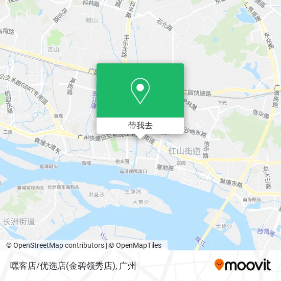 嘿客店/优选店(金碧领秀店)地图