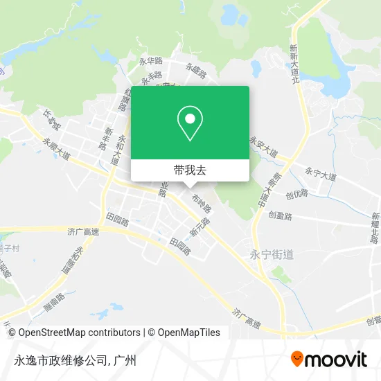 永逸市政维修公司地图