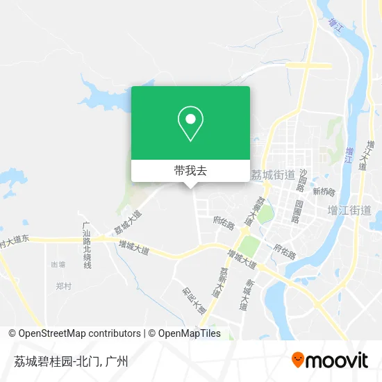 荔城碧桂园-北门地图