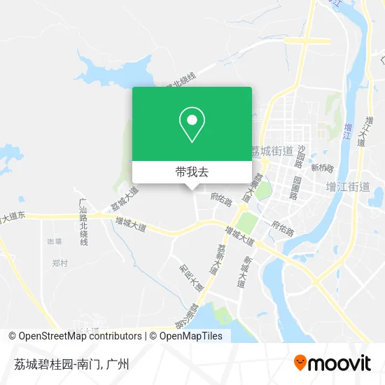 荔城碧桂园-南门地图