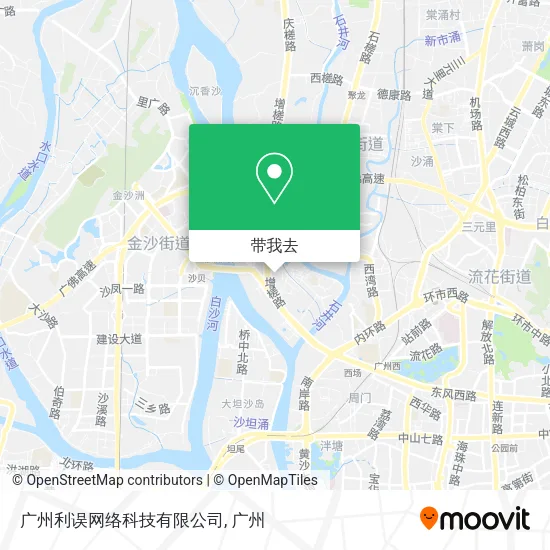 广州利误网络科技有限公司地图