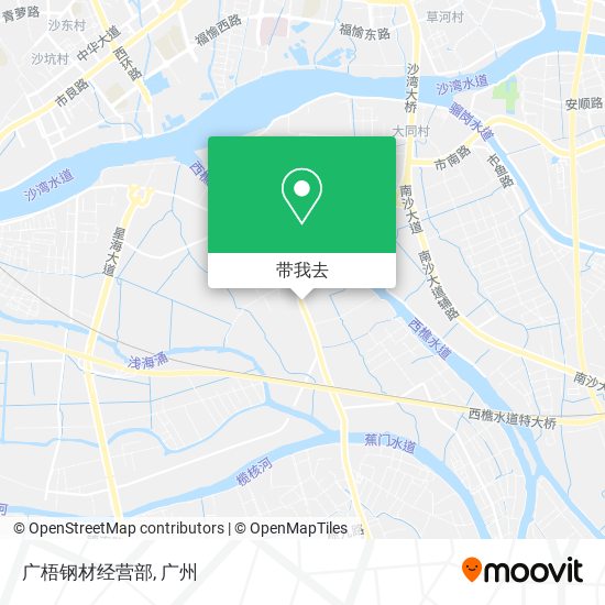广梧钢材经营部地图