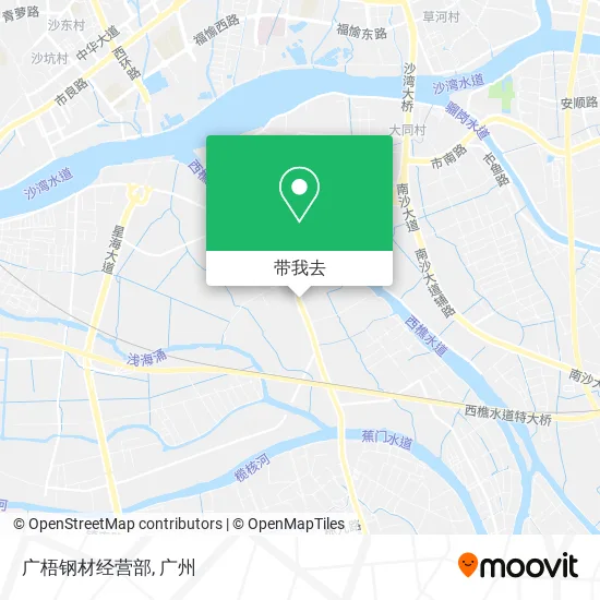 广梧钢材经营部地图