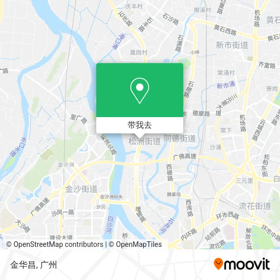 金华昌地图