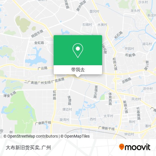 大布新旧货买卖地图