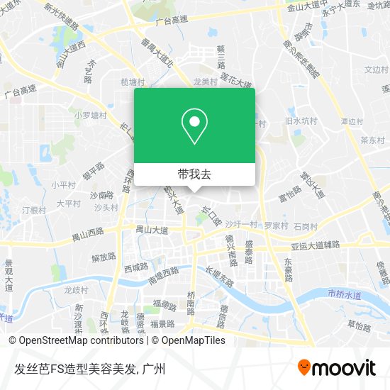 发丝芭FS造型美容美发地图