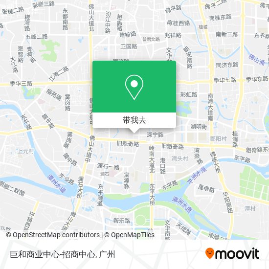 巨和商业中心-招商中心地图