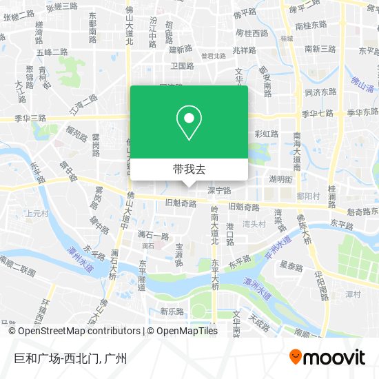 巨和广场-西北门地图
