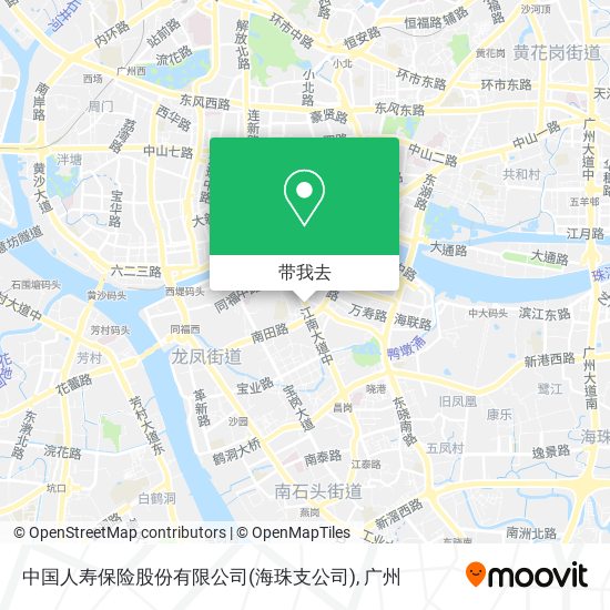 中国人寿保险股份有限公司(海珠支公司)地图