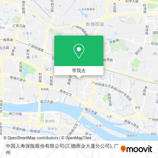 中国人寿保险股份有限公司(汇德商业大厦分公司)地图