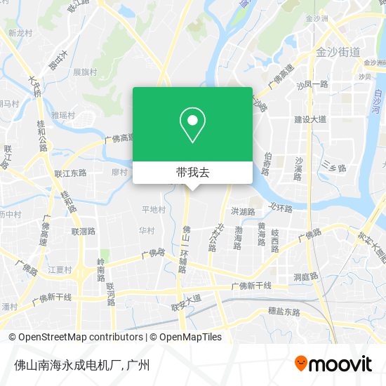 佛山南海永成电机厂地图