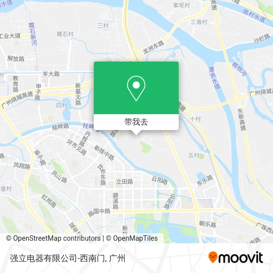 强立电器有限公司-西南门地图
