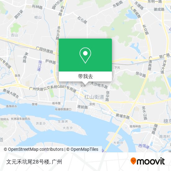 文元禾坑尾28号楼地图
