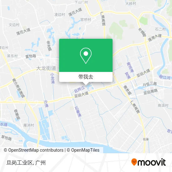 旦岗工业区地图