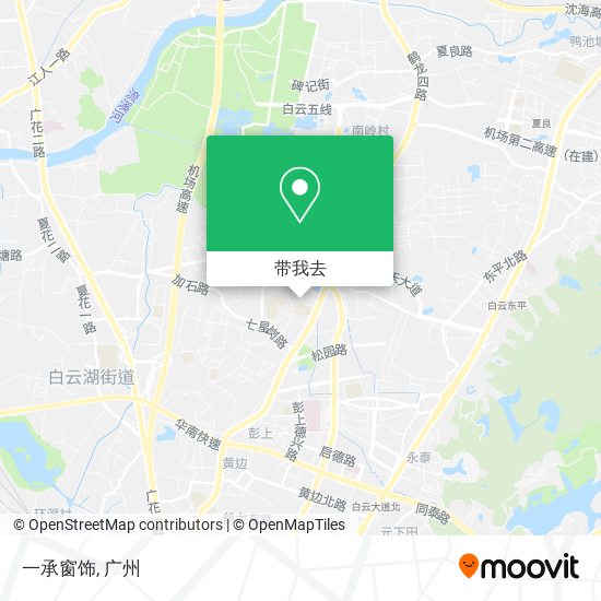 一承窗饰地图