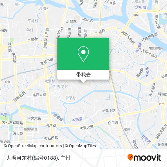 大沥河东村(编号0188)地图