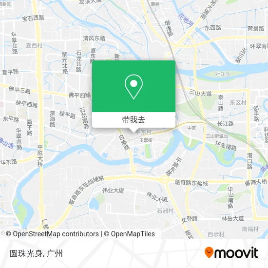 圆珠光身地图