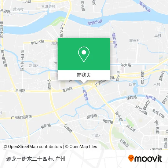 聚龙一街东二十四巷地图